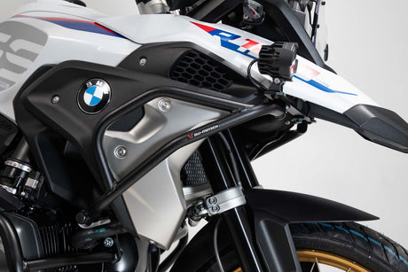 Crash bar BMW R1200GS LC/Rallye (16 - ), R1250GS (18 - ) UPPER CRASH BAR. Black - SW - Motech UK