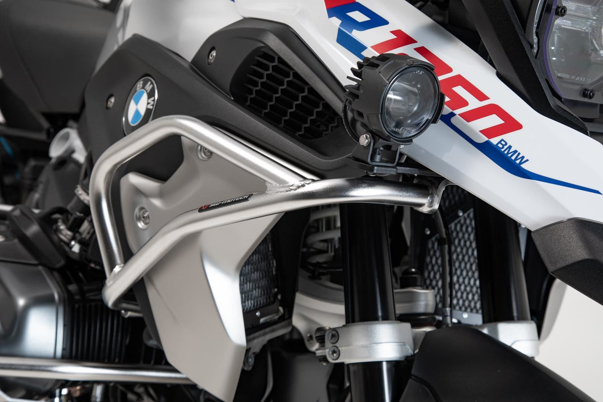 Crash bar BMW R1200GS , R1250GS UPPER CRASH BAR. Silver - SW - Motech UK