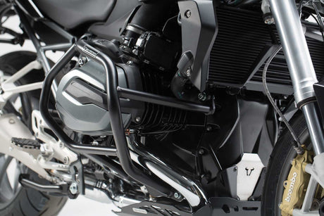 Crash bar BMW R1200R / R1200RS (14 - 18) Black - SW - Motech UK