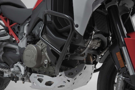 Crash Bar Ducati Multistrada V 4 (20 - ) Black - SW - Motech UK