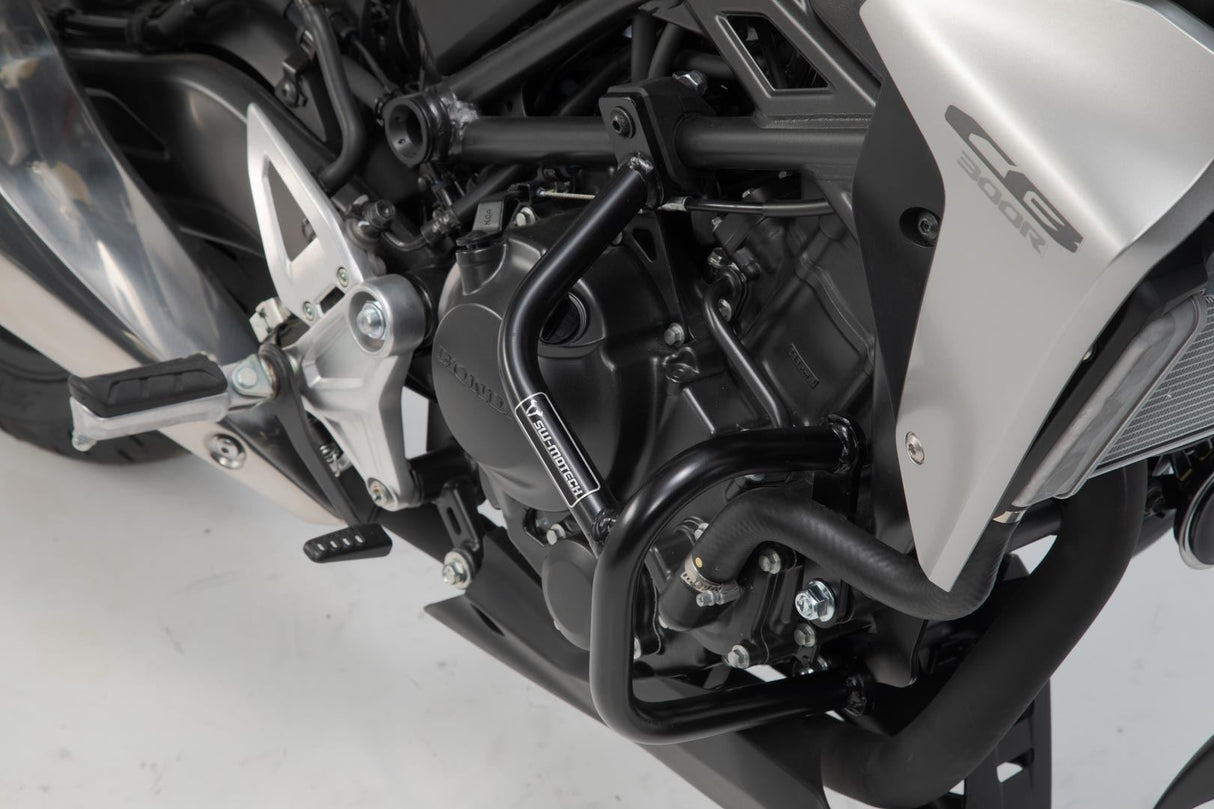 Crash bar Honda CB300R (18 - ) Black - SW - Motech UK
