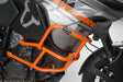 Crash bar KTM 1290 SAdv R / S (16 - ), 1090 Adv (16 - ) UPPER CRASH BAR for orig KTM crash bar. Orange - SW - Motech UK