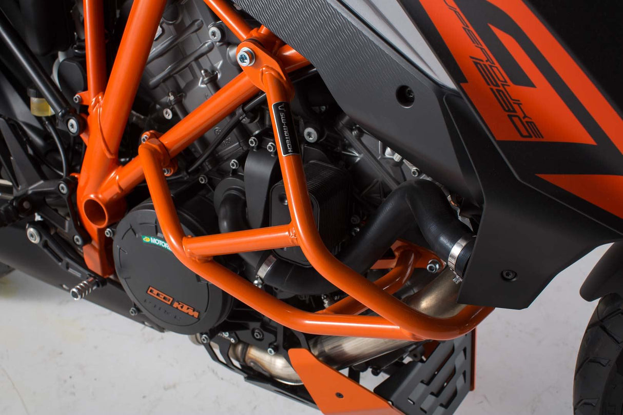 Crash bar KTM 1290 Super Duke R / GT Orange - SW - Motech UK