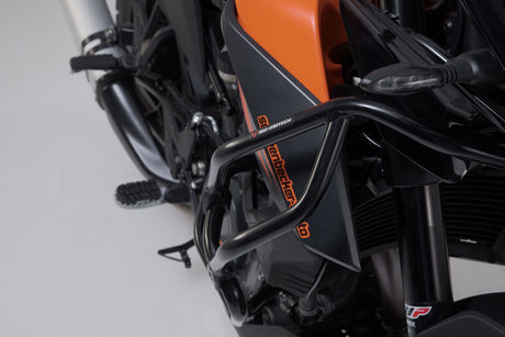 Crash bar KTM 390 Adv (19 - )) UPPER CRASH BAR for orig KTM crash bar. Black - SW - Motech UK