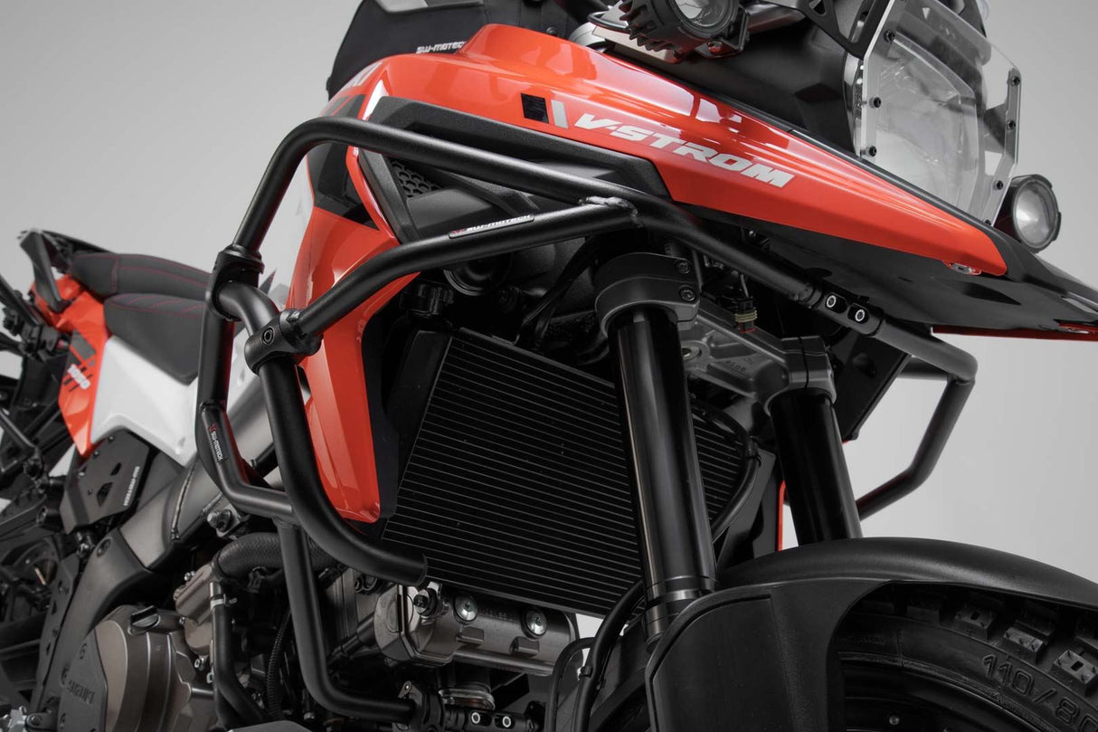 Crash bar Suzuki V - Strom 1050 (19 - ) UPPER CRASH BAR. Black - SW - Motech UK
