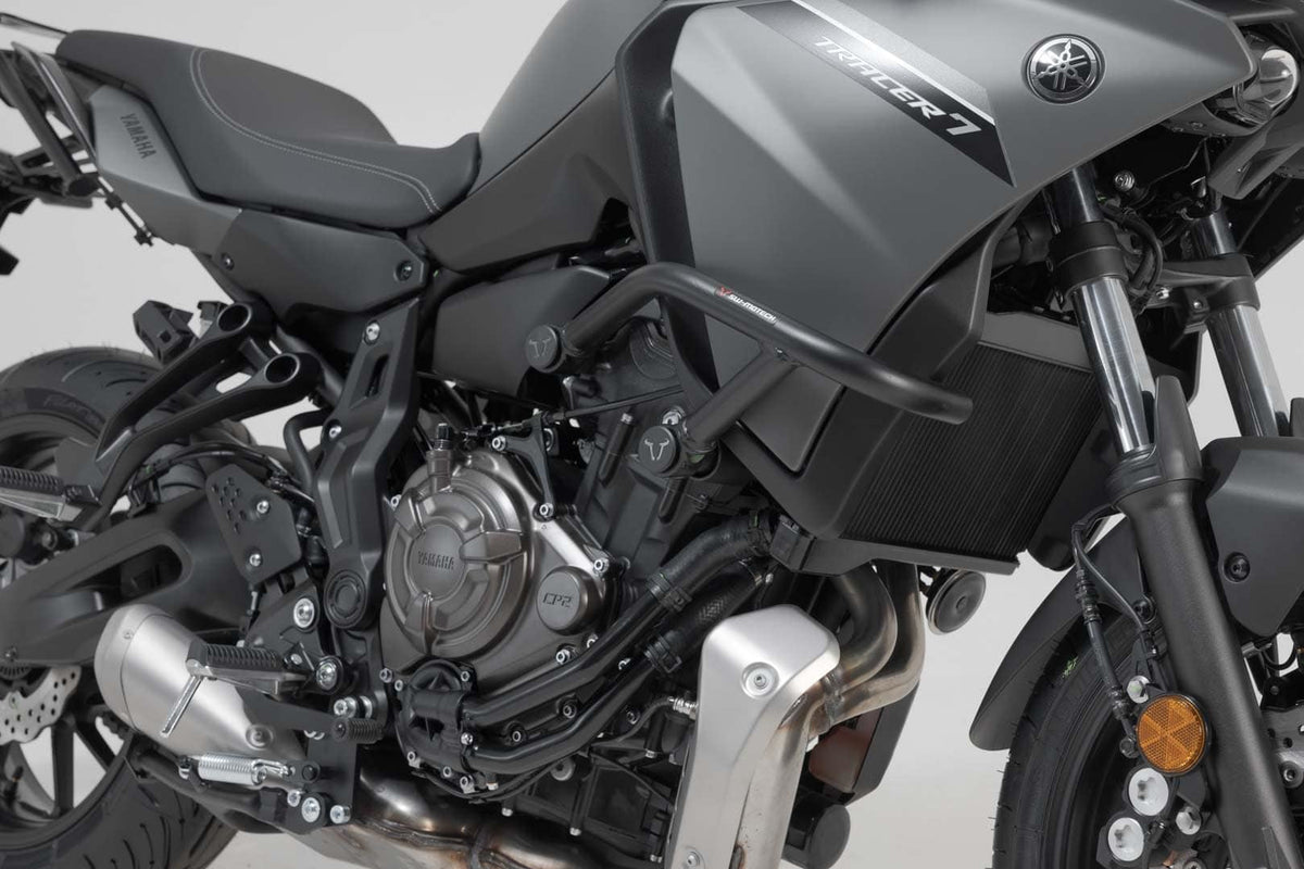 Crash Bar Yamaha MT-07 Tracer (16-), MT-07 (20-) Black - SW-Motech UK
