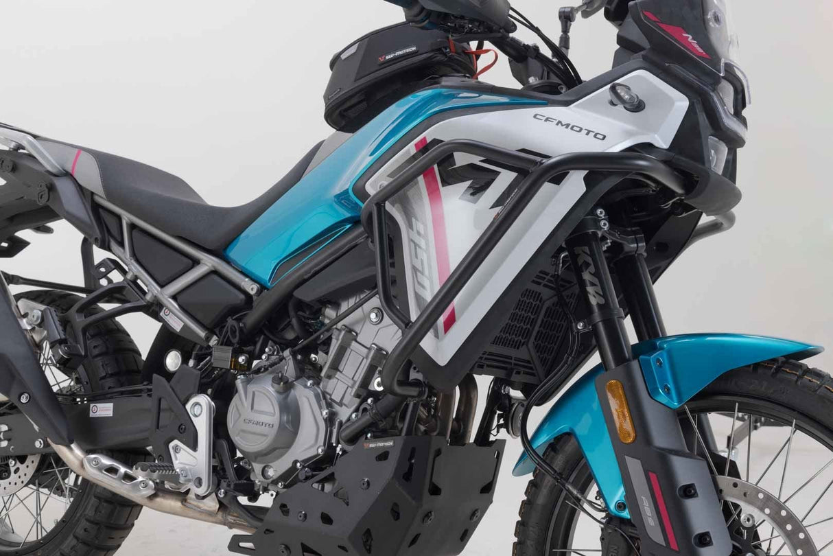Crash bars Black. CFMoto 450MT (23 - ). - SW - Motech UK