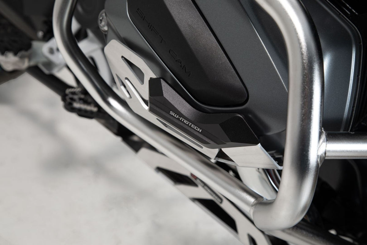 Cylinder guard BMW R 1250 GS/Adv, R 1250 RS/ RT Black/Silver - SW-Motech UK