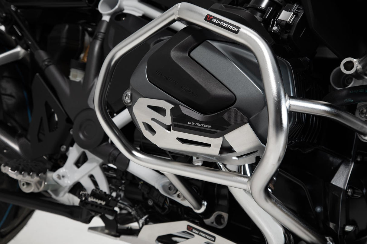 Cylinder guard BMW R 1250 GS/Adv, R 1250 RS/ RT Black/Silver - SW - Motech UK