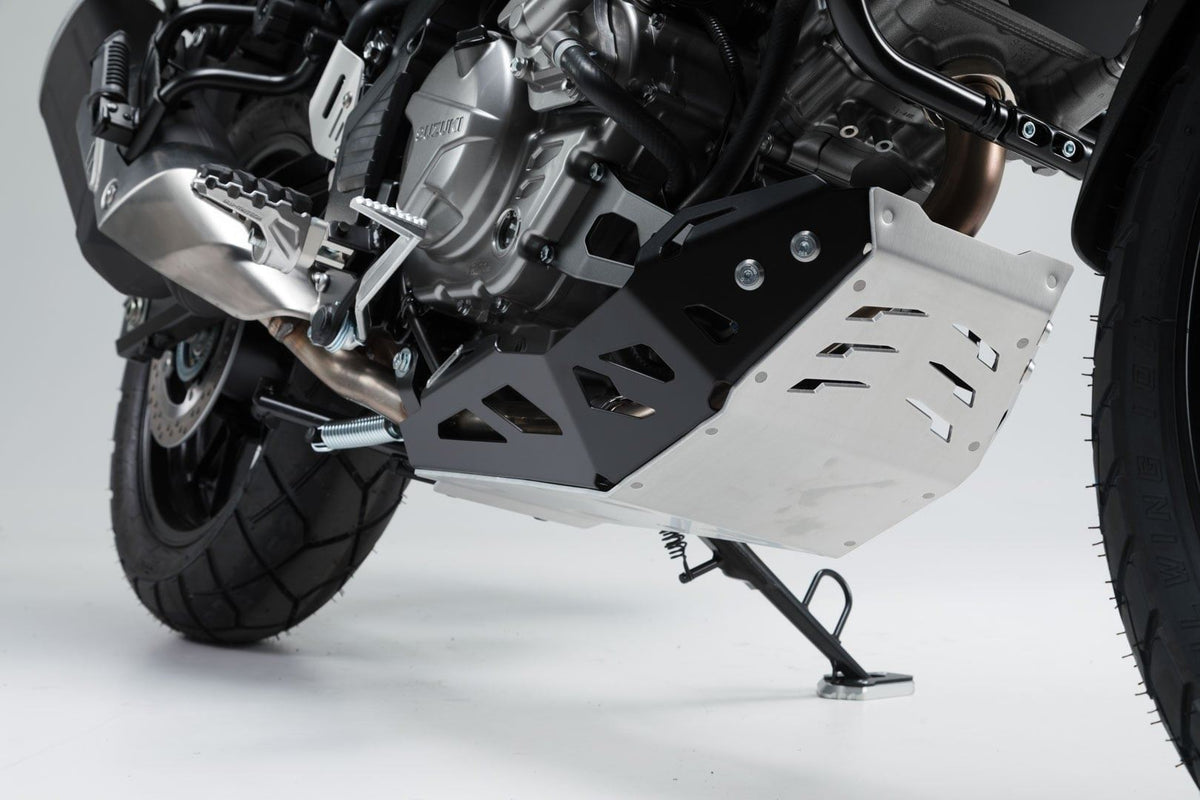 Engine guard Suzuki DL650 (11-) / XT (15-) Black/Silver