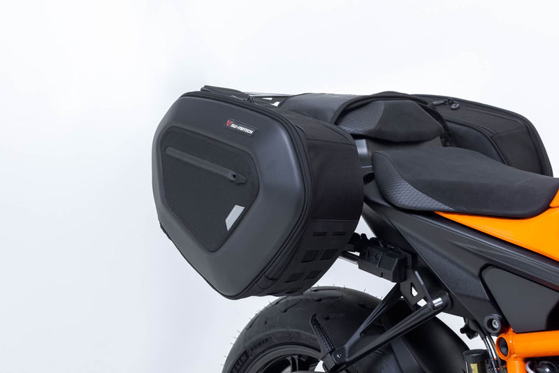 PRO BLAZE H saddlebag set Black. KTM 1290/1390 Super Duke R/Evo.