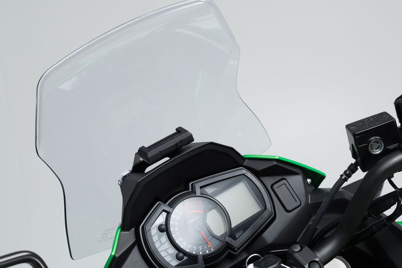 GPS Mount for Cockpit Kawasaki Versys-X300 ABS (16-) Black