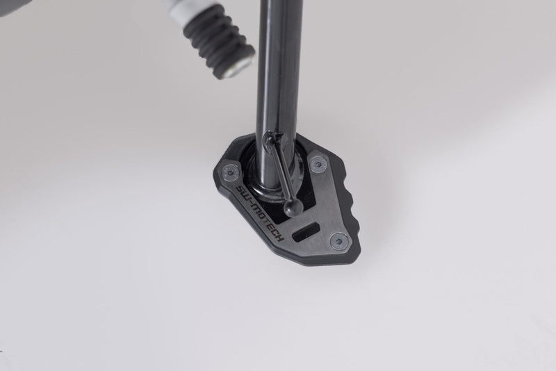 Extension for side stand foot Black/Silver. Triumph Speed 400/Scrambler 400X.