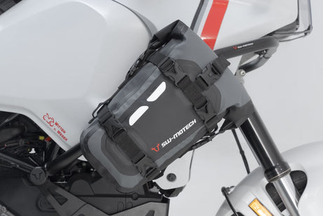 Drybag 80 tail bag Waterproof Grey/black 8 litre - SW - Motech UK