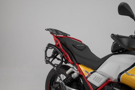 DUSC hard case system Black. 33/41 l. Moto Guzzi V85 TT (19 - 23). - SW - Motech UK