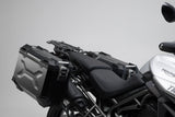 DUSC hard case system Black. 41/33L. Triumph Tiger 800 models (10 - ). - SW - Motech UK