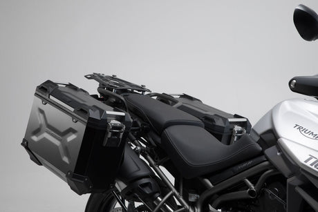 DUSC hard case system Black. 41/33L. Triumph Tiger 800 models (10 - ). - SW - Motech UK
