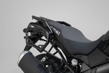 DUSC hard case system Black. 41/41 l. Suzuki V Strom 1000 (14 - 19). - SW - Motech UK