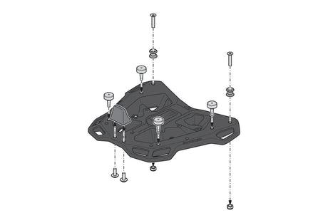 DUSC L top case system Black. 41 l. Harley - Davidson Road Glide (24 - ). - SW - Motech UK