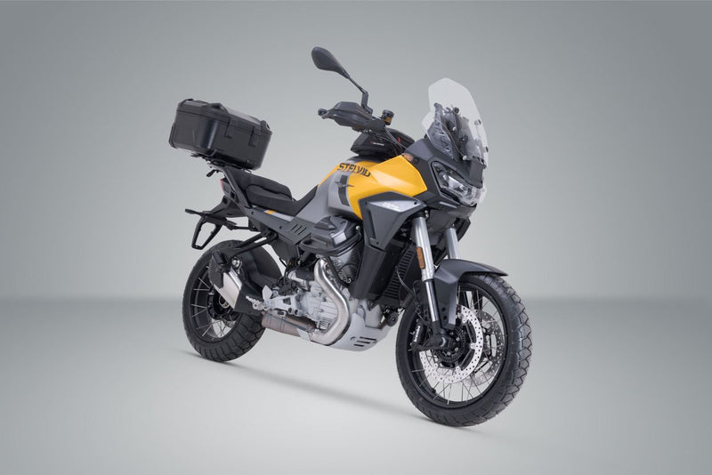 DUSC L top case system Black. 41 l. Moto Guzzi Stelvio (23 - ). - SW - Motech UK