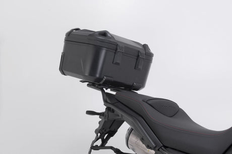 DUSC L top case system Black. 41 l. Moto Guzzi V85 Strada (24 - ). - SW - Motech UK