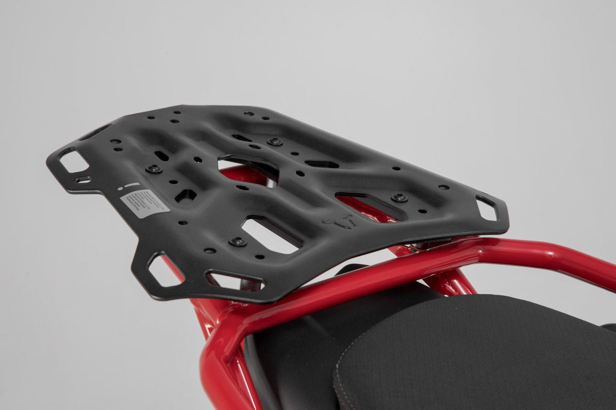 DUSC L top case system Black. 41 l. Moto Guzzi V85 TT (19 - 23). - SW - Motech UK