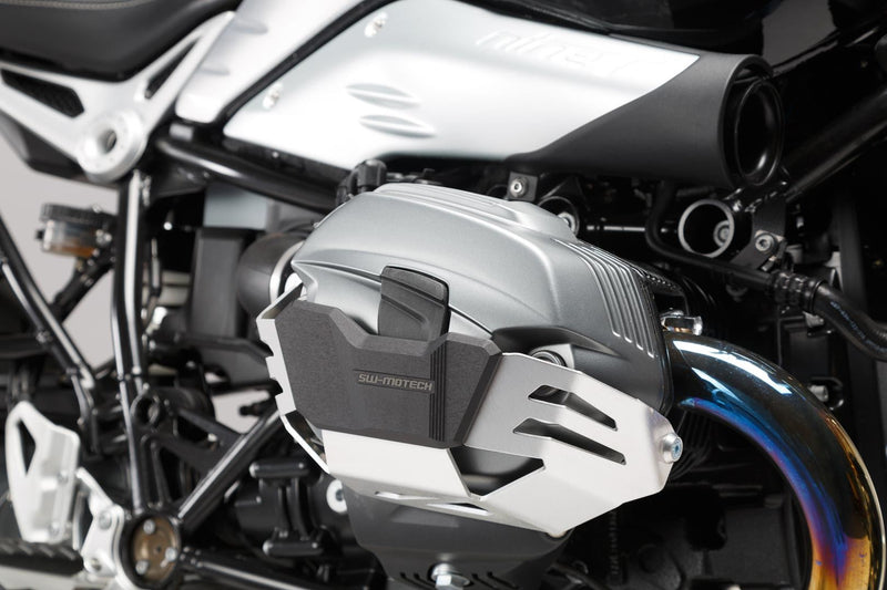 Cylinder guard BMW R1200 R / GS / Adv, R nineT Silver