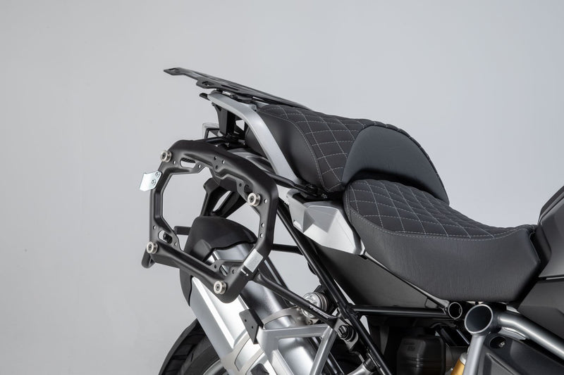 TRAX ADV Aluminium Case System 45/37 litre BMW R1200GS LC/Adv/Rallye, R1250GS Silver