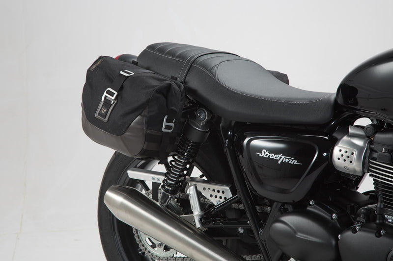 Legend Gear Side Bag System LC Black Edition Triumph Street Twin (16-21) / Cup (16-)