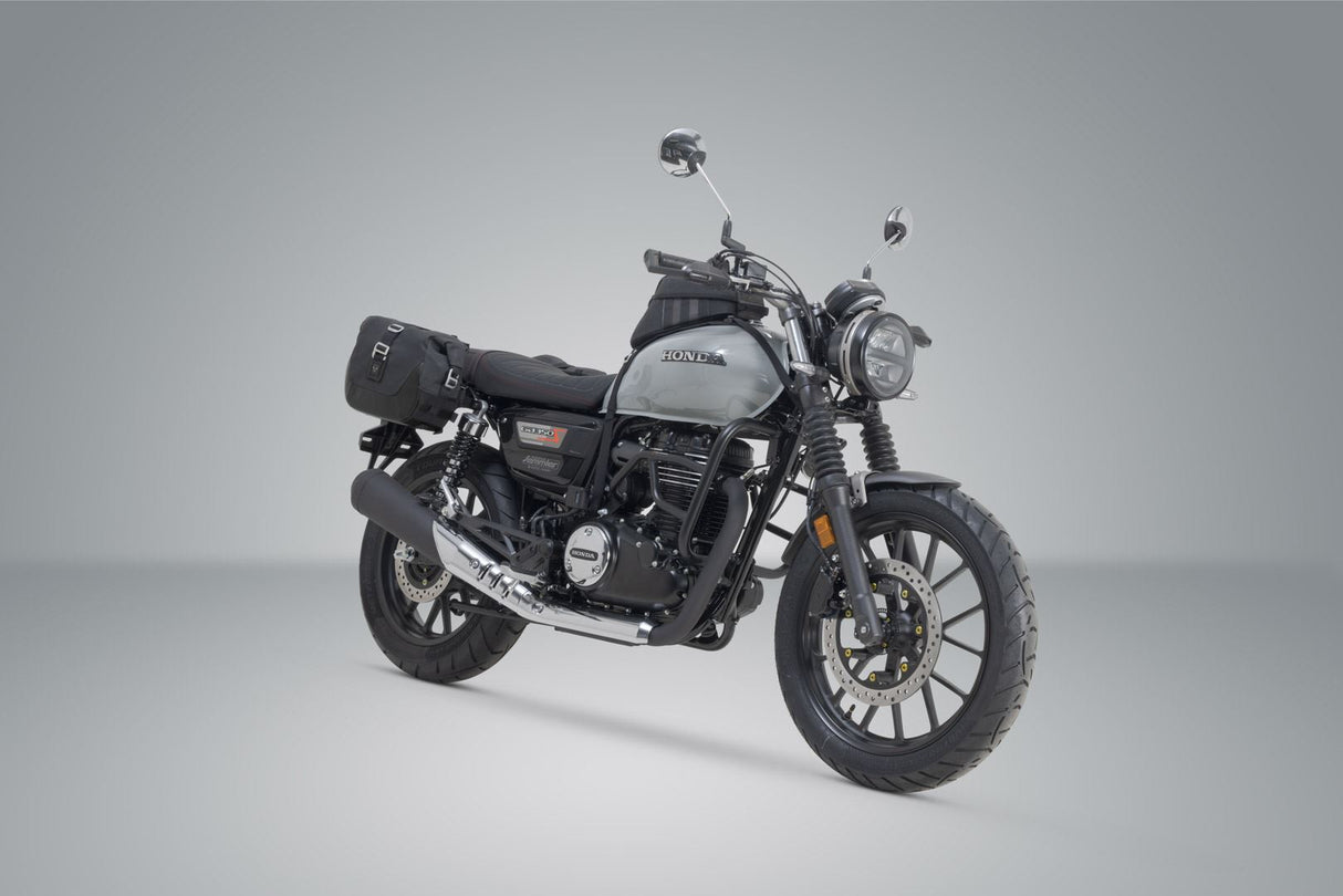 Legend Gear side bag system LC Black Edition Honda GB350S (24-).