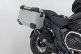 TRAX ADV aluminium case system + Akrapovic Silver. 45/45 l. BMW R 1300 GS (23-).