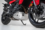 Engine guard Silver. Yamaha Tracer 9/GT (20-)/GT+ (22-).