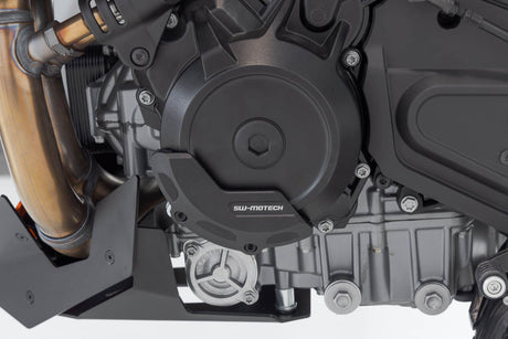 Engine case protector Black. KTM 990 Duke (23 - ). - SW - Motech UK