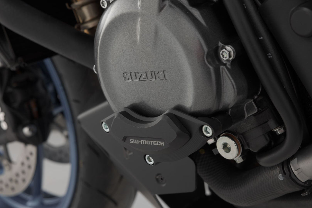 Engine Case Protector Suzuki GSX - S 1000 (21 - ) Black - SW - Motech UK