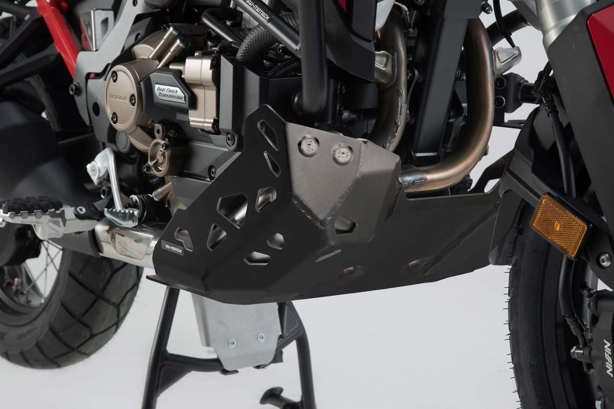 Engine guard Black. Honda CRF1100L/Adv Sports (19 - ) with SBL. - SW - Motech UK