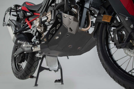 Engine guard Black. Honda CRF1100L/Adv Sports (19 - ) with SBL. - SW - Motech UK