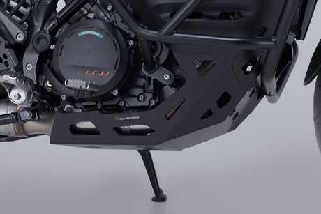 Engine guard Black. KTM 1290 / 1390 Super Adventure (21 - ). - SW - Motech UK