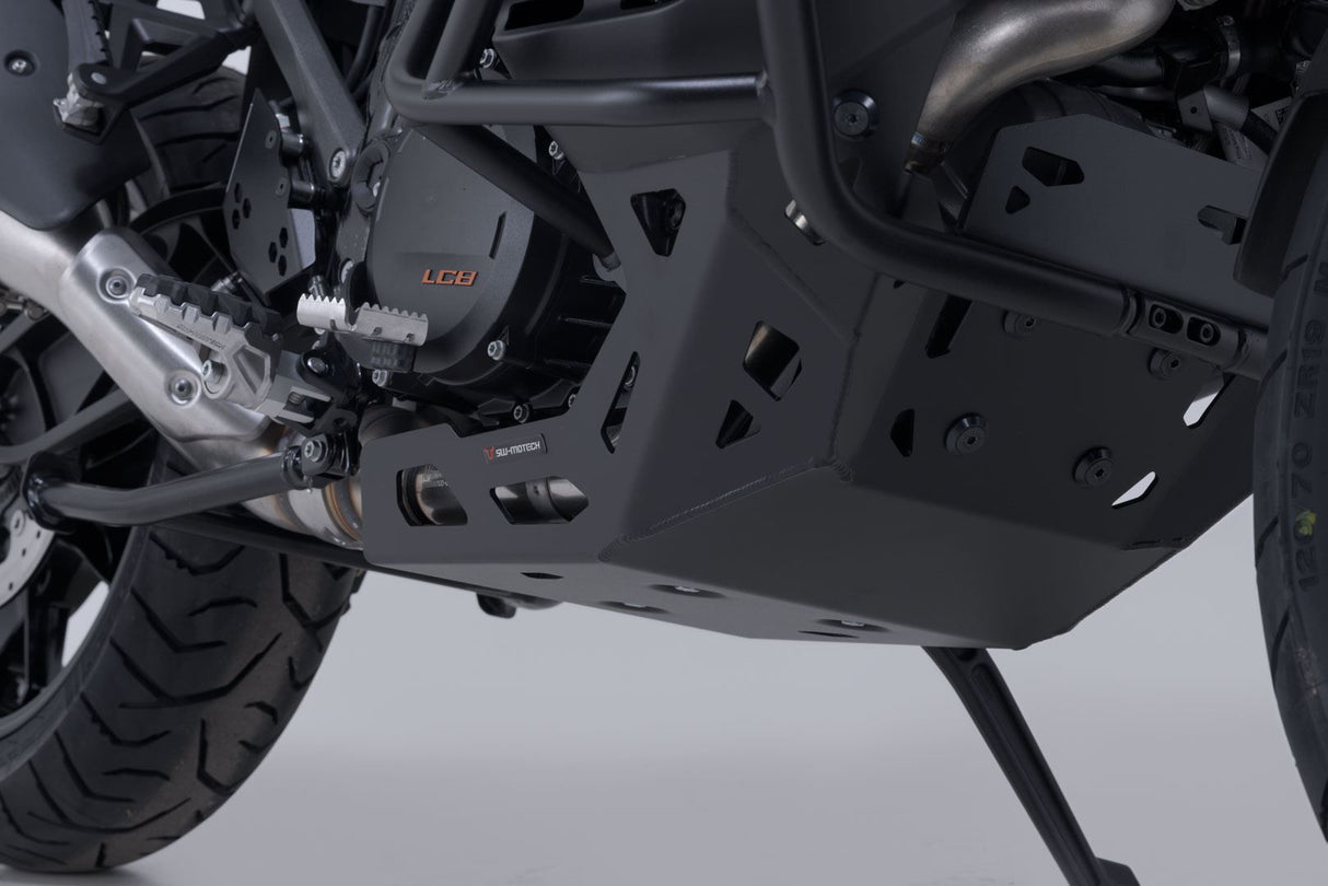 Engine guard Black. KTM 1290 / 1390 Super Adventure (21 - ). - SW - Motech UK