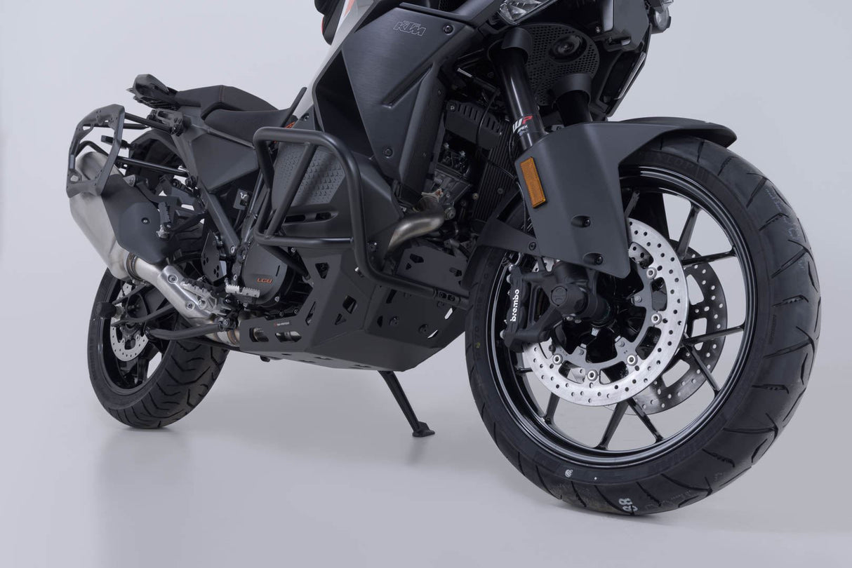 Engine guard Black. KTM 1290 / 1390 Super Adventure (21 - ). - SW - Motech UK