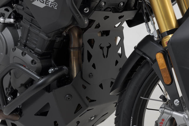 Engine guard extension Triumph Tiger 1200 models (22 - ) Black - SW - Motech UK