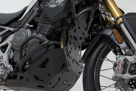 Engine guard extension Triumph Tiger 1200 models (22 - ) Black - SW - Motech UK