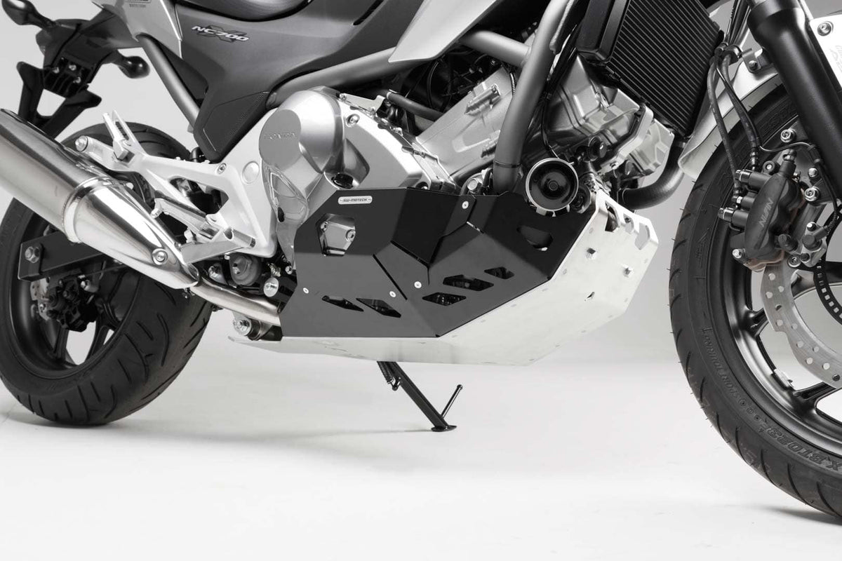 Engine Guard Honda NC700 / NC750 with DCT Black/Silver - SW-Motech UK