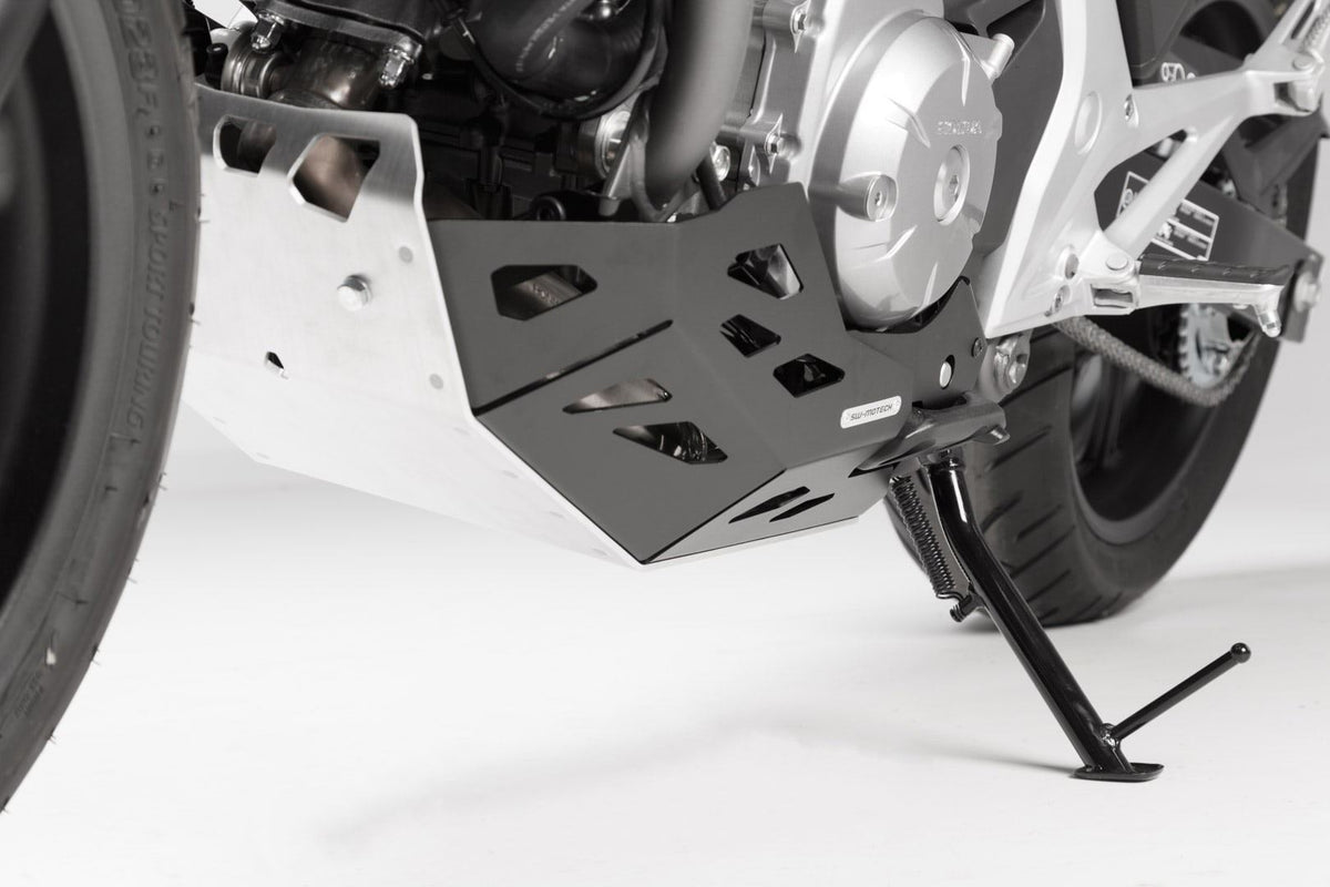 Engine Guard Honda NC700 / NC750 with DCT Black/Silver - SW-Motech UK