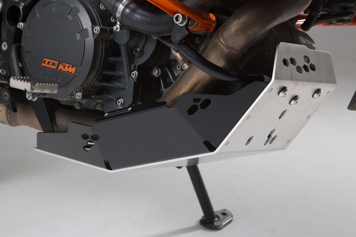Engine guard KTM 1090 Adv, 1190 Adv/R, 1290 Black/Silver - SW - Motech UK