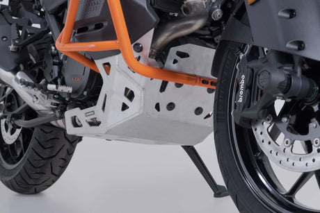 Engine guard Silver. KTM 1290 / 1390 Super Adventure (21 - ). - SW - Motech UK