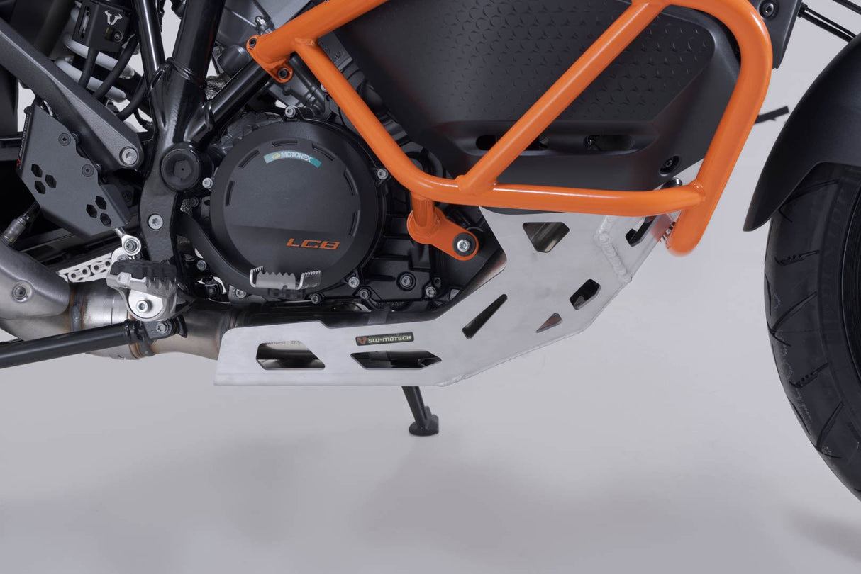 Engine guard Silver. KTM 1290 / 1390 Super Adventure (21 - ). - SW - Motech UK