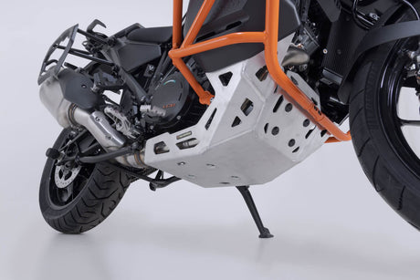 Engine guard Silver. KTM 1290 / 1390 Super Adventure (21 - ). - SW - Motech UK