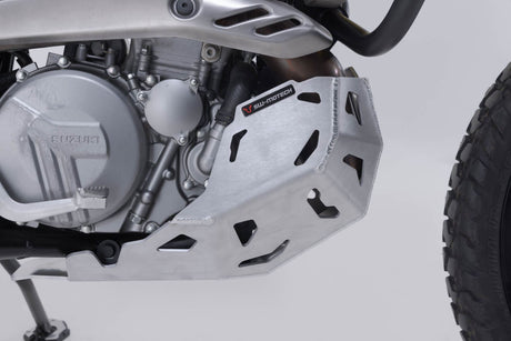 Engine guard Silver. Suzuki DR - Z4S / DR - Z4SM (25 - ). - SW - Motech UK