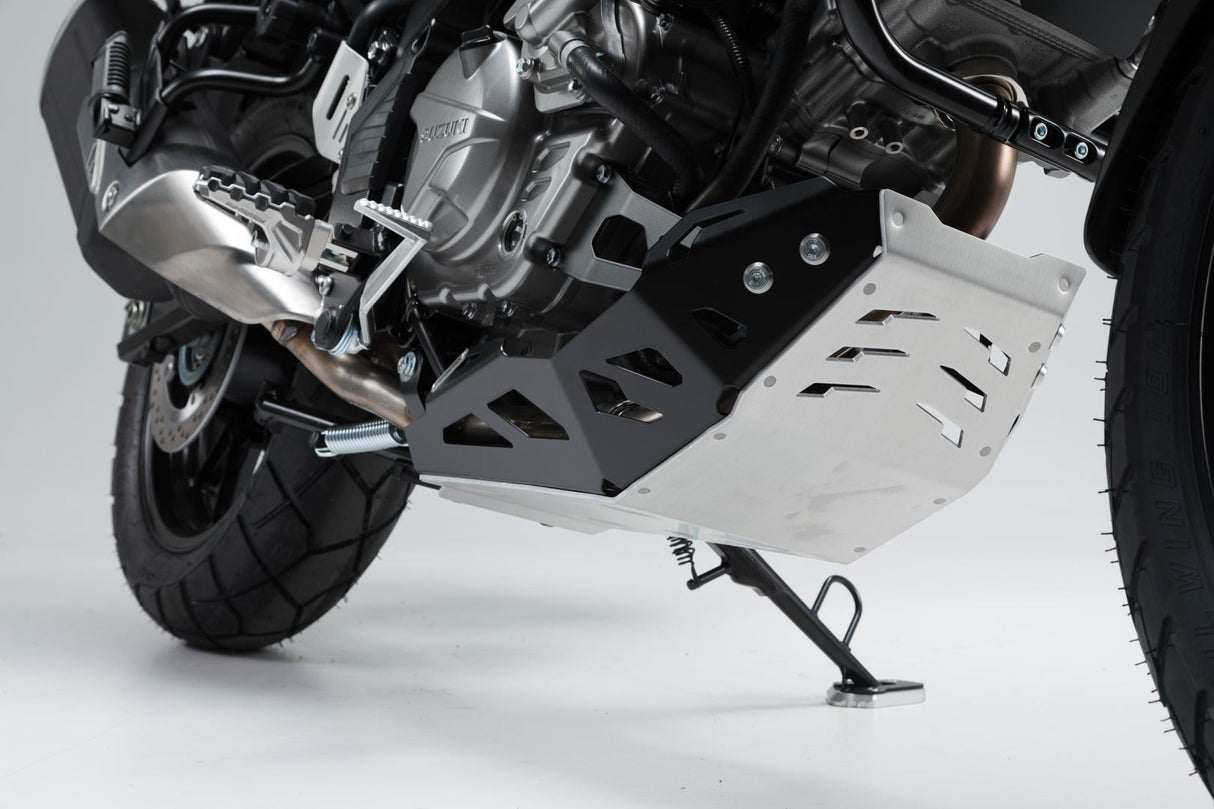 Engine guard Suzuki DL650 (11 - ) / XT (15 - ) Black/Silver - SW - Motech UK