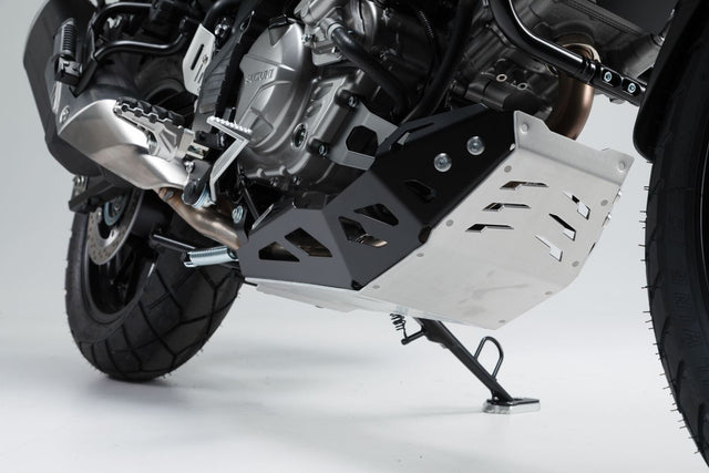 Engine guard Suzuki DL650 (11 - ) / XT (15 - ) Black/Silver - SW - Motech UK